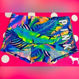 Victoria’s Secret Pink boyshort panties PINK panties shortie neon tropical print